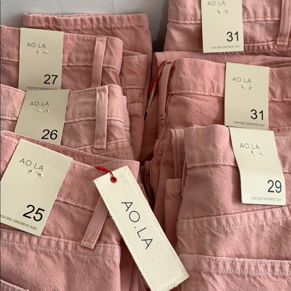 A O. LA High-Rise Girlfriend Slim Jeans - Picture 8 of 8